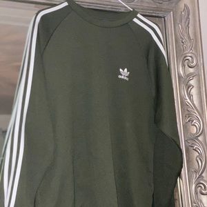 Adidas Forest Green Oversized Sweatshirt